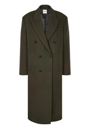 TOMBOY double-breasted tailored coat - Green