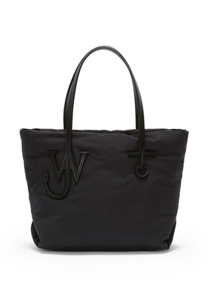 JW Anderson small puffy anchor tote bag - Black