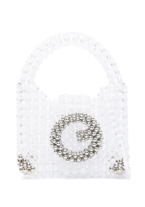 Germanier bead-embellished tote bag - Neutrals
