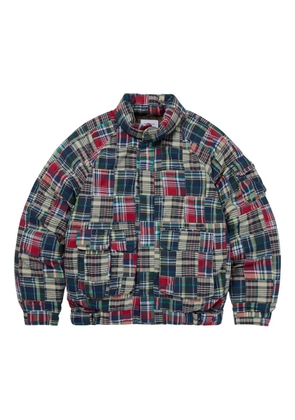 This Is Never That patchwork-design jacket - Blue