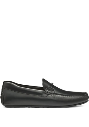 HUGO Noel leather loafers - Black