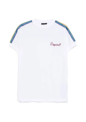 DSQUARED2 striped T-shirt - White