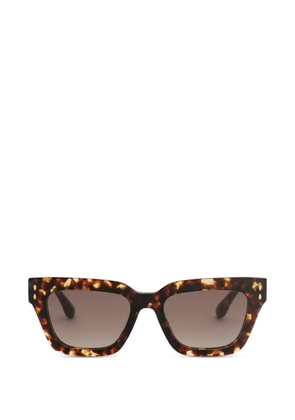 ISABEL MARANT Carmy-GD square-frame sunglasses - Brown