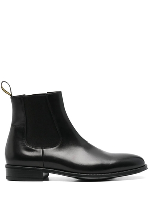 Doucal's leather Chelsea boots - Black