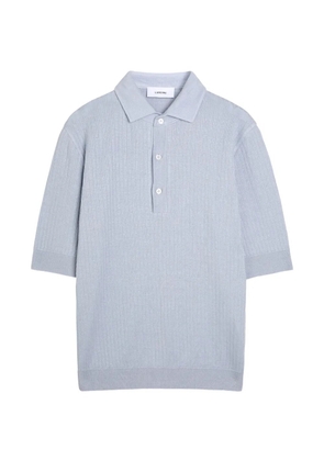 Lardini buttoned polo shirt - Blue