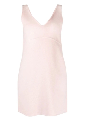 P.A.R.O.S.H. sleeveless wool minidress - Pink
