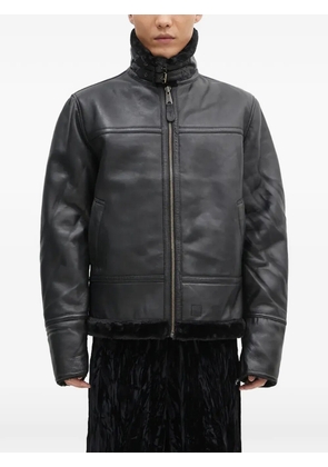 Alpha Industries high-neck zip jacket - Black