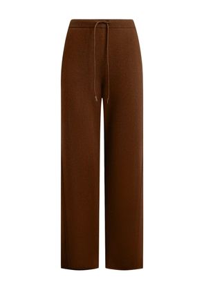 12 STOREEZ drawstring cashmere trousers - Brown