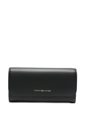 Tommy Hilfiger flag flap wallet - Black