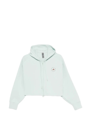 adidas by Stella McCartney logo-print sweatshirt - Green