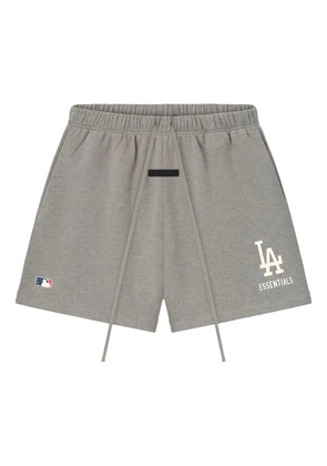 FEAR OF GOD ESSENTIALS x MLB Dodgers logo shorts - Grey