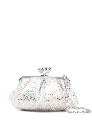 Weekend Max Mara Wkalama embellished clutch bag - Pink