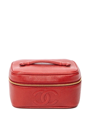 CHANEL Pre-Owned 1996-1997 CC vanity bag - Red