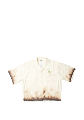 Doublet mud-print shirt - White