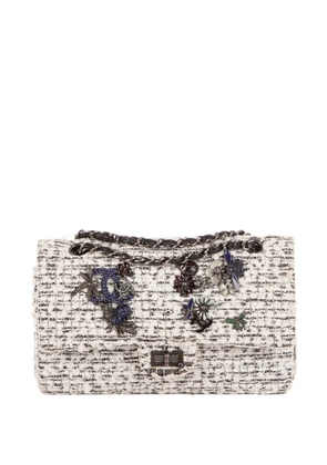 CHANEL Pre-Owned tweed shoulder bag - White