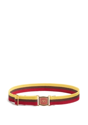 Valentino Garavani Vlogo ribbon belt - Yellow