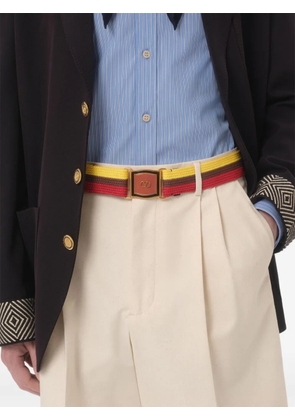 Valentino Garavani Vlogo ribbon belt - Yellow