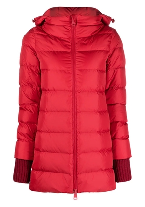 Herno Chamonix A-Shape padded coat - Red