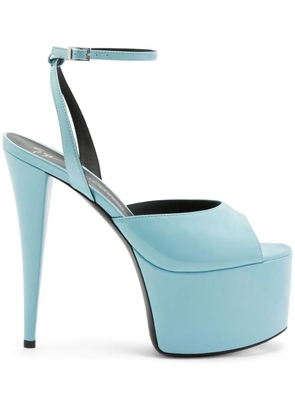 Giuseppe Zanotti GZ Aida platform sandals - Blue