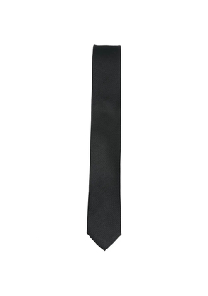 Karl Lagerfeld logo tie - Black