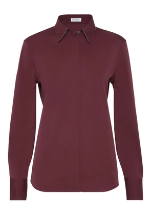 Brunello Cucinelli long-sleeve shirt - Red