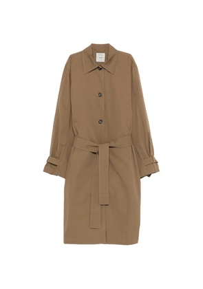 TOTEME belted spring trench coat - Brown