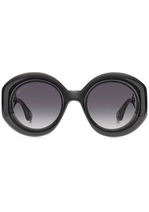 ETRO Paisley round-frame sunglasses - Black