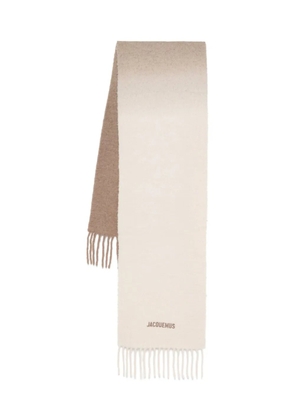 Jacquemus L'écharpe Moisson scarf - Neutrals