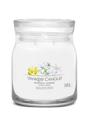 yankee candle medium Midnight Jasmine candle - White