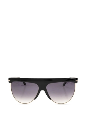 Victoria Beckham Eyewear browline-frame sunglasses - Black