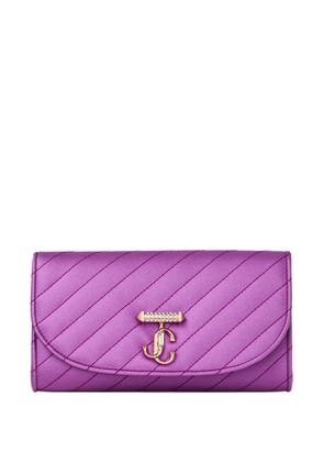 Jimmy Choo Curve clutch bag - Purple