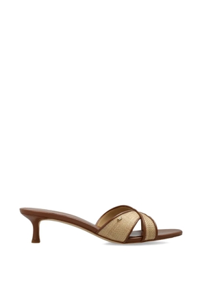Michael Michael Kors Cassidy criss-cross straps sandals - Neutrals