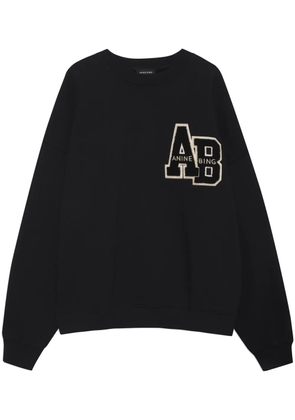 ANINE BING Miles cotton sweatshirt - Black