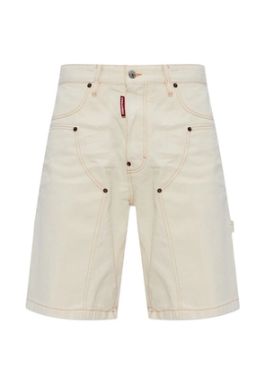 DSQUARED2 stitching shorts - White