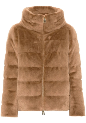 Herno faux-fur jacket - Brown