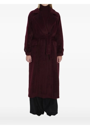 Max Mara belted coat - Red