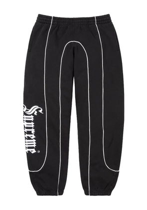 Supreme Curve Piping track pants - Black