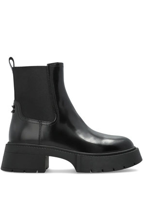 Coach lug-sole leather chelsea boots - Black