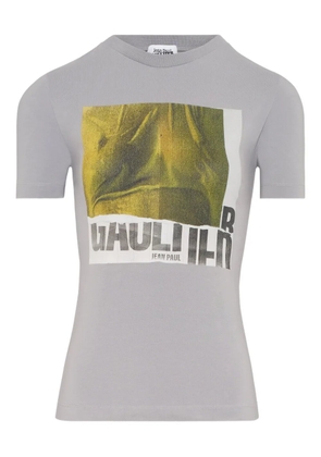 Jean Paul Gaultier printed baby tee T-shirt - Grey