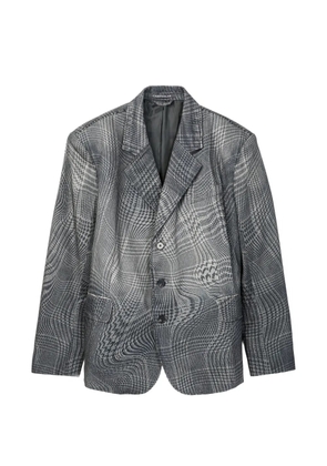 CamperLab checked blazer - Black