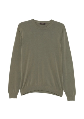 Zanone long-sleeve sweater - Green