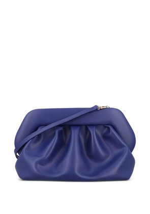 Themoirè Emera pleated-clasp clutch - Blue