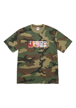 Supreme camouflage-pattern T-shirt - Green