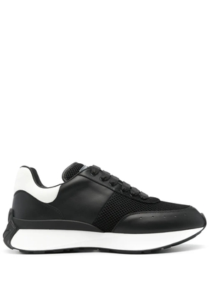 Alexander McQueen panelled chunky sneakers - Black