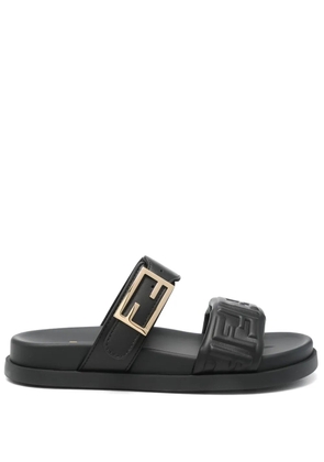 FENDI nappa-leather sandals - Black