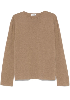 Jil Sander cashmere sweater - Brown