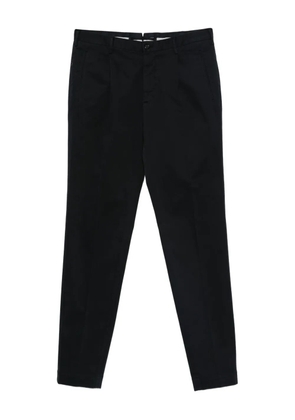Incotex pleat-detail trousers - Black