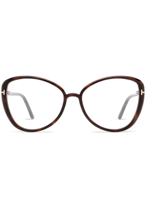 TOM FORD Eyewear cat-eye glasses - Brown