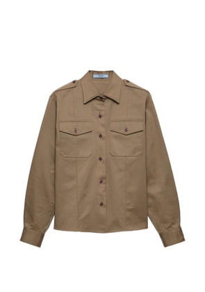 Prada chino shirt - Neutrals