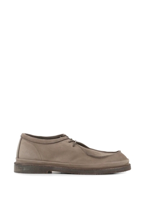 Pantanetti moc toe lace-up derby shoes - Grey